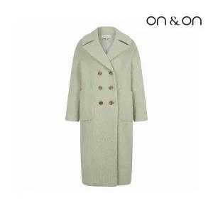[온앤온][온앤온] 양모 더블 버튼 롱코트(JW2WHB12)