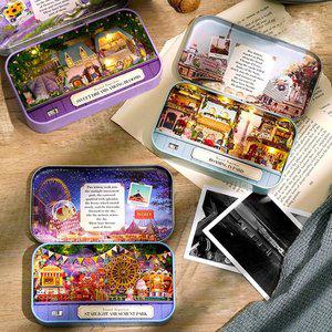 [청년리빙]청년토이 DIY 미니어처 여행 틴케이스