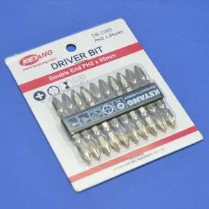 계양 드라이버비트 2x65 10개 드릴비트 DB-2065 드라이버빗트 충전드릴 전동드릴 십자빗트