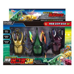 씽크 배틀 버그킹 3종/장수풍뎅이 곤충 태엽