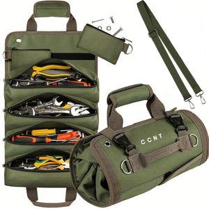 씨씨앤티 롤타입 휴대용 공구가방 CC-PK4932 다용도 공구함 파우치 멀티포켓 롤백 보관