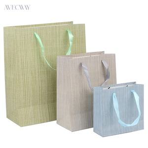 AVW AVW 리본손잡이 쇼핑백 답례품포장 선물가방 선물용가방