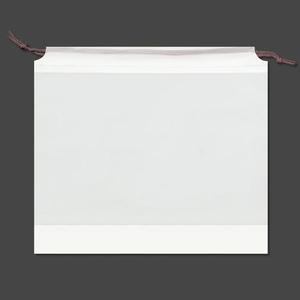 반투명 끈 심플파우치 XL