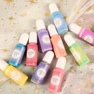 UV 레진 조색제 파스텔 염료 레진 아트 재료 잉크 18종 크리스탈 공예 조색제