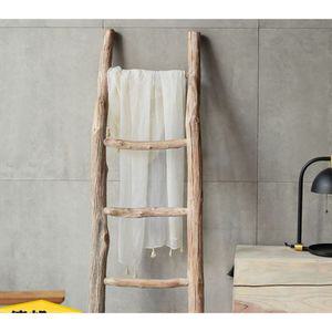 원목 사다리 레트로 코트랙 계단 옷걸이 고재 소품 장식