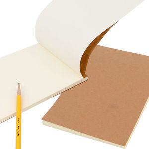 60매 클래식 무지노트 제본 필기 기록 일기장 메모 학생공책 칠기 디자인