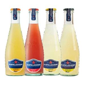 산펠레그리노 4종 혼합(오렌지 로싸 리모나타 폼펠모) 200mlx16(병)