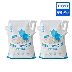 포우장 고양이모래 오리지널 벤토나이트 12kg  X 2개 대용량