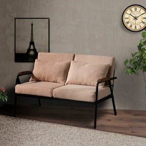 2인용미니쇼파 더블 북유럽 소파 더블125밝은회색 좌식 네일샵 실 미니소파 2인용소파