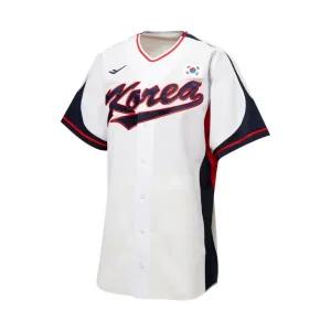 프로스펙스 한국 야구 국가대표팀 홈 저지 화이트 논 마킹 버전 Prospecs Korea Baseball Team Home Jersey