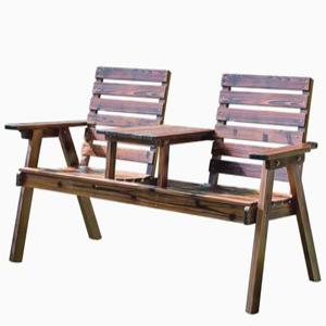 야외테이블의자세트 부식방지 정원 야외 단단한 의자 마당 빌라 안뜰 레저 원목