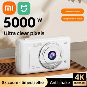 Xiaomi Mijia 디지털 카메라 듀얼 플래시 4K 5천만 HD 픽셀 레트로 Ccd 휴대용 카드 보급형 자동 초점