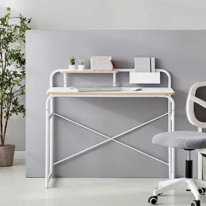 [모던하우스(가구)] 모던하우스 뉴소호 선반형 책상-화이트 W980 CF0123001