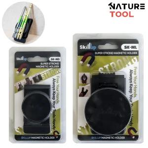 네이쳐툴 유격없는 공구 초강력 자석 홀더 허리 벨트 원터치 주머니 벨트 클립 비트 홀더