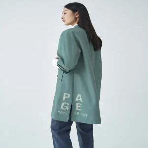 [지센]스탠카라 A라인 플랩 코트 LCCAO335_GE