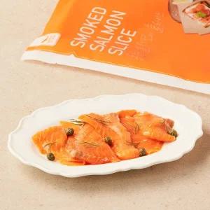 [냉동][칠레] 동원 훈제연어 슬라이스 (140g)