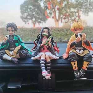 귀멸의칼날 피규어 자동차 본넷 장식 굿즈 인형