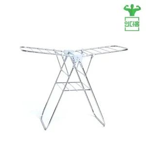 [인더홈] 국내생산 튼튼한 스테인레스 빨래건조대 S