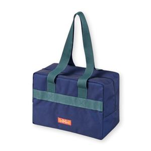 락앤락 쿨러백 네이비 생활방수 심플 도시락 보냉백 12L