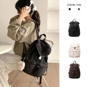 [하프클럽/]포올 조리개 버클 나일론 백팩 FA795 (3color)