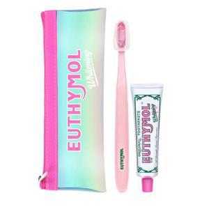 유시몰 휴대용 여행용  치약 칫솔 세트 세면도구