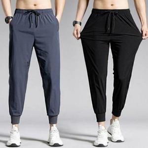 통바지 밴딩 흰색슬랙스 타입 남성 남자 바지 (3pmP2)