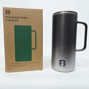 스타벅스 SS 블랙 탱크 텀블러 503ml 각인 손잡이 답례품 선물
