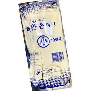 미니 고무장갑 하얀손 소 흰색 10입 업소용 식자재 급식 대용량 큰거 대량