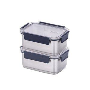 갤러리아 스텐락 모스트 반찬통 4호 600ml 2개세트