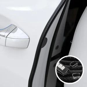 6M 문콕방지 도어클립 자동차고무몰딩 차량문짝 철판패킹 차량용-문콕방지가드테이프.자동차보호방음필름