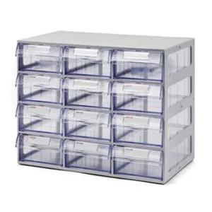 심플한 사무용품 멀티박스(12단SET)/수납장/프라스틱정리함/정리박스/화장대정리함/장난감정리함/레고함