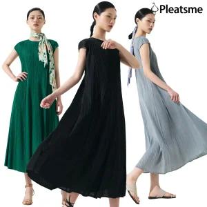 (런칭가109,000원) 25SS  플리츠미 원피스 컬렉션 3종 (원피스+ 이너원피스+스카프)