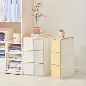 씨밀렉스 쌓아서 조합하는 래폴드 서랍장 200(L)_3단