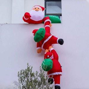 벽산타 대형 벽타는인형 크리스마스 산타클로스 클로스 5m 포토존 성탄절장 벌룬