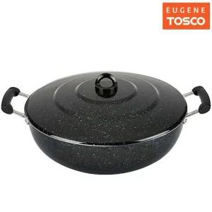 토스코 베이직 튀김팬/국솥/찜솥/찜냄비/곰솥/경질/양수/주방/업소용/식당/요리/대형/대용량/볶음팬