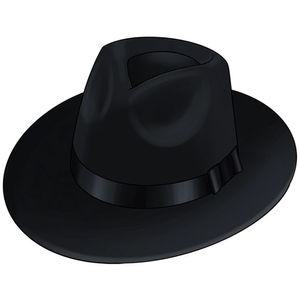 새로운 마이클잭슨 빅사이즈 남자중절모 블랙