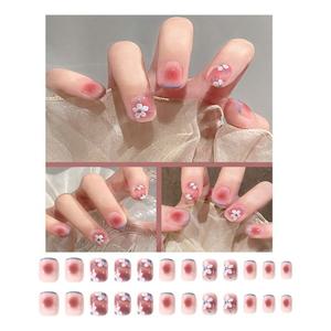 키밍 반복가능 손톱아트 모음 24pcs 네일스티커 패치/아트/스티커/손톱/셀프젤/네일/용품/페디/큐빅/어린이