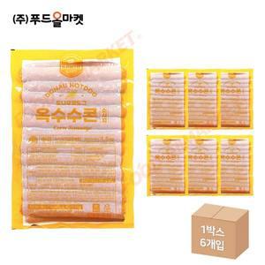 도나우핫도그 옥수수콘소시지I 1.5kg /냉동 한박스 (1.5kg x 6ea)