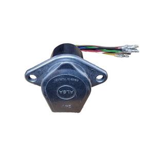 대성부품 ALSA 커넥터 7핀 소켓 뚜껑 스프링 전기배선 터키 암놈 숫놈 DIY 교체용 트레일러 추레라 전기짹