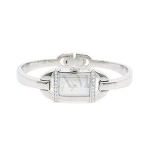 [구찌]구찌 다이아 뱀부 워치 6800L 대나무 스틸 뱅글시계 YA068507