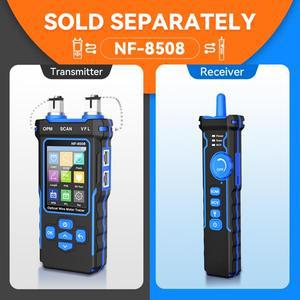 NOYAFA NF-8508 네트워크 케이블 테스터 PoE 검사기 벨트 광학 파워 계량기 LCD 디스플레이 측정 길이 와이