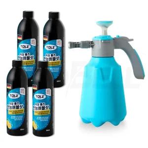 독일 톨츠 만능 버블샷 욕실 화장실 변기 주방 기름 찌든 때 제거 탈취 세척 청소 클리너 버블 세제 4통