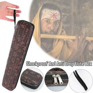대나무 피리 상자 케이스 방지 운반 가방 액세서리 수분 보호 충격 플루트 악기