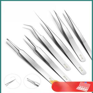 분재 원예용 핀셋 다육이 화초 미세 하엽정리 스텐 공구 기타 트위저 정밀핀셋 원예 용