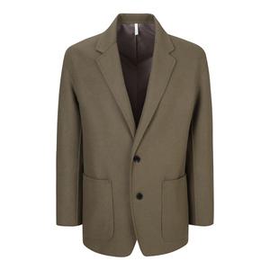 [지이크] 울 캐시미어 오버핏 블레이져 카키 (PHEAX4030)