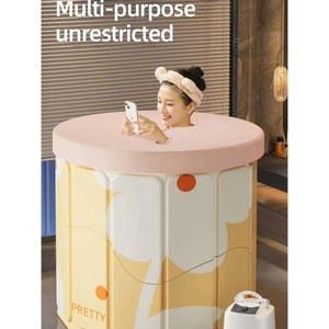 접이식 욕조의 버전 프레임 1 간이욕조 냉수 겨울 욕조 120CM 3 70x65cm