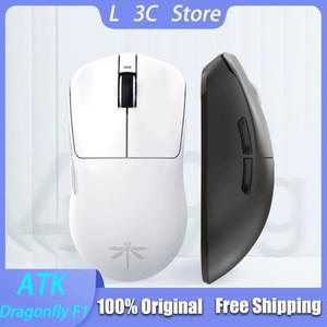 ATK Dragonfly F1 PRO MAX 무선 게임용 마우스 Type-C 듀얼 모드 경량 고성능 1K/4K ESports Office 노트북