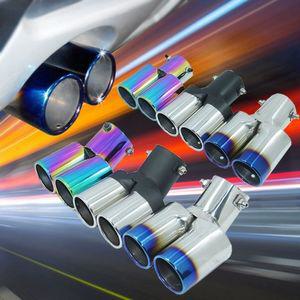 튜닝 머플러팁 마후라 배기 배기음 자동차 크롬 셀프튜닝