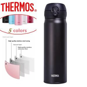 THERMOS 스테인레스 스틸 이중층 진공 컵 누출 방지 절연 플라스크 350ml/500ml Thermo Water Bottle Therm