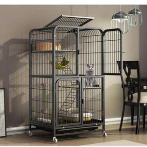 대형 케이지 이동식 철장 실내 펜스 고양이 하우스 철제 격리장